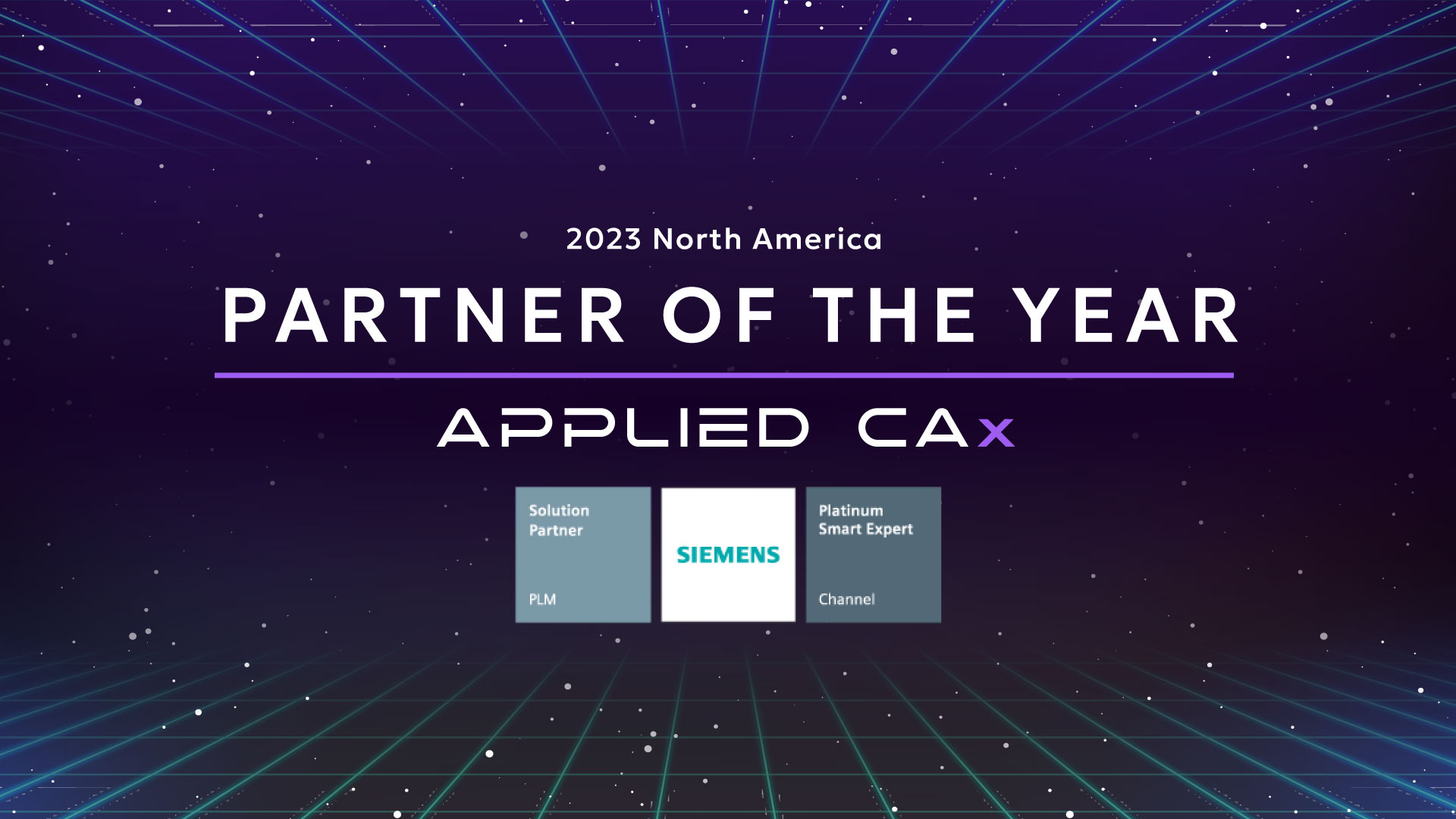 Applied CAx Awarded 2023 Siemens Partner of the Year