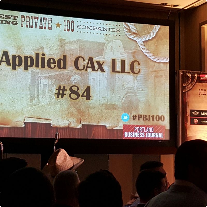 Applied CAx joins fellow 100 Fastest Growing Private Companies of 2015