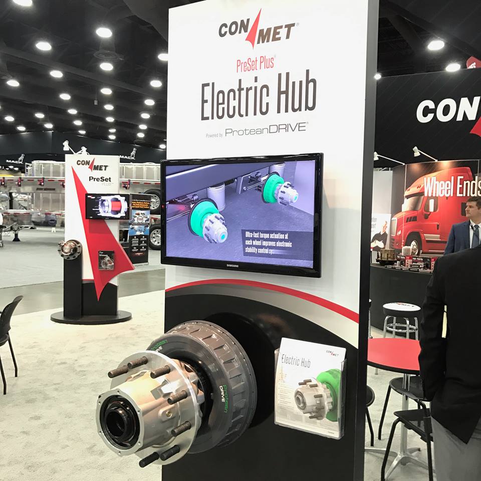 ConMet Partners to Develop Electric In-Wheel Drive System