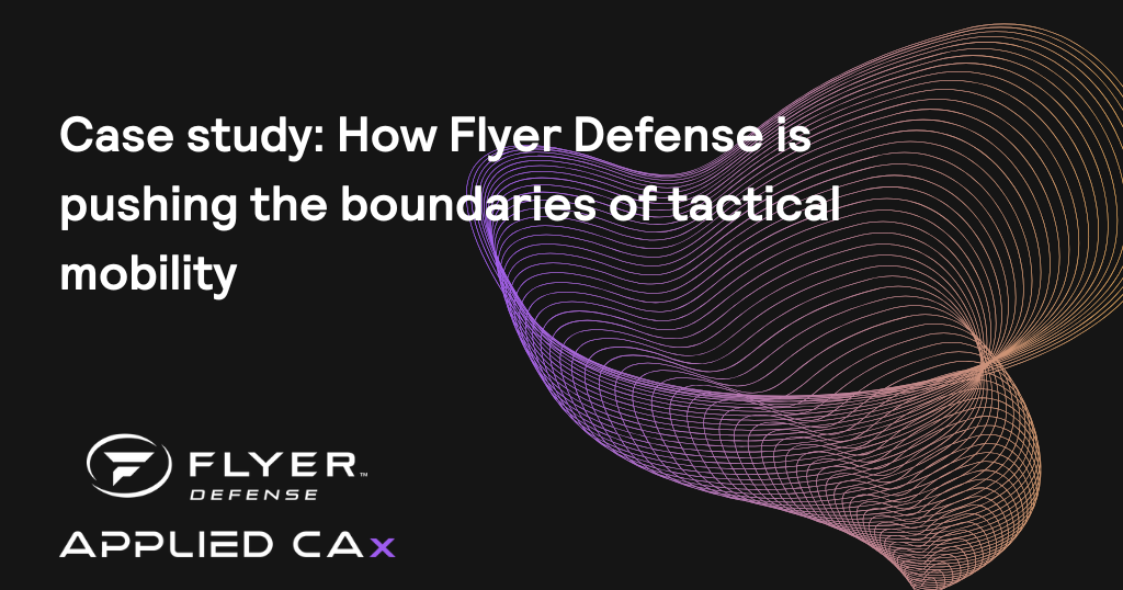 Case study: How Flyer Defense is pushing the boundaries of tactical mobility
