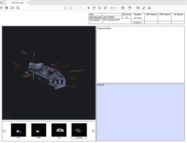 NX and Working with PMI MBE Technical Data Packages 05