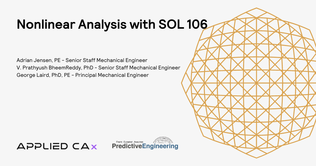 Nonlinear Analysis with SOL 106