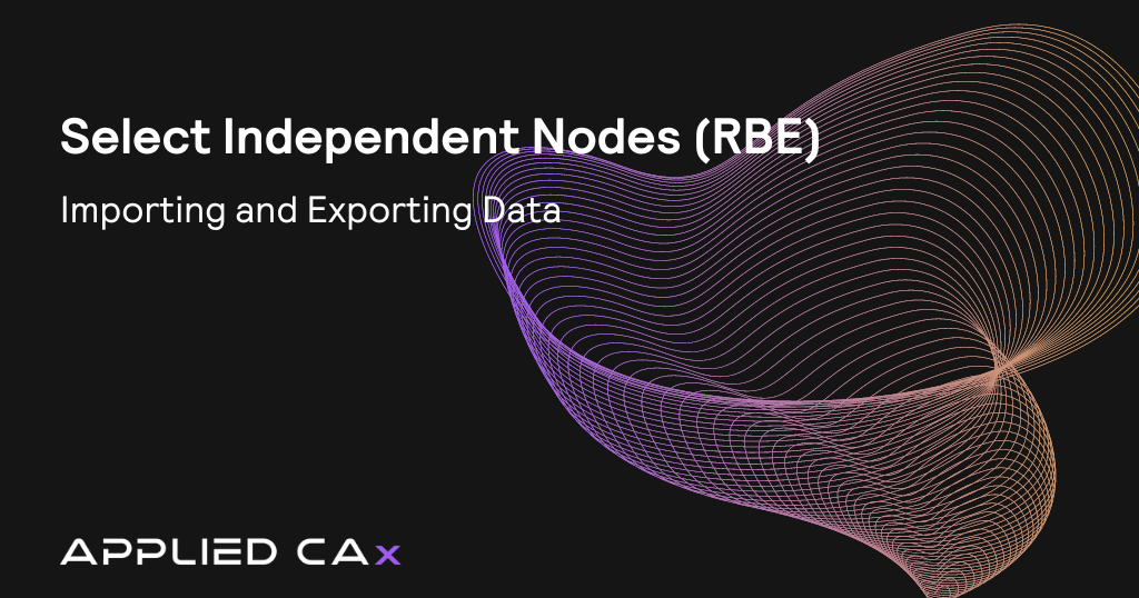 Select Independent Nodes (RBE)