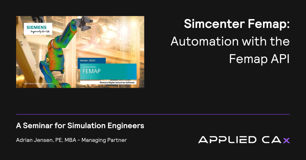 Automation with the Femap API