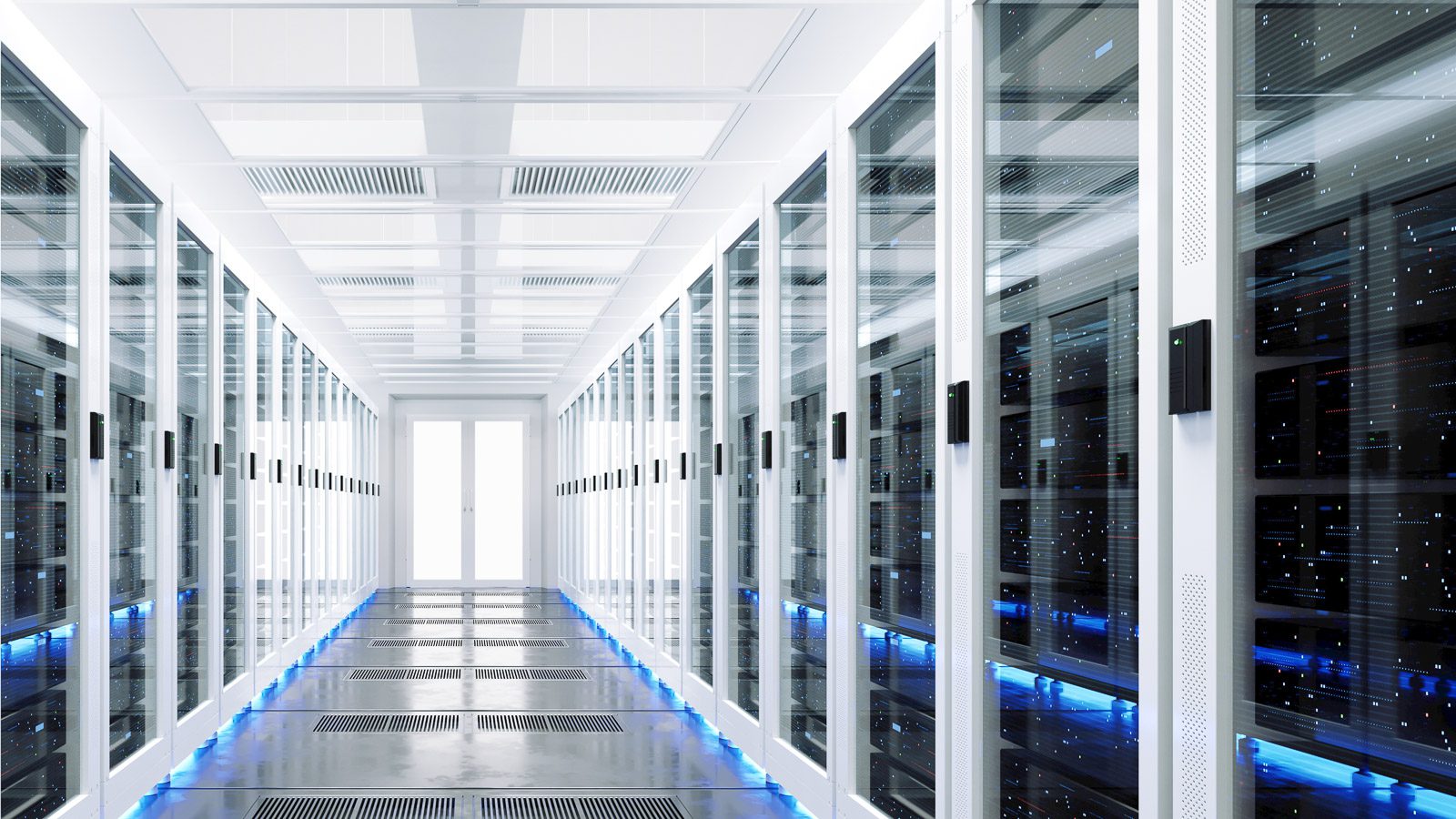 cloud data center stock photo 