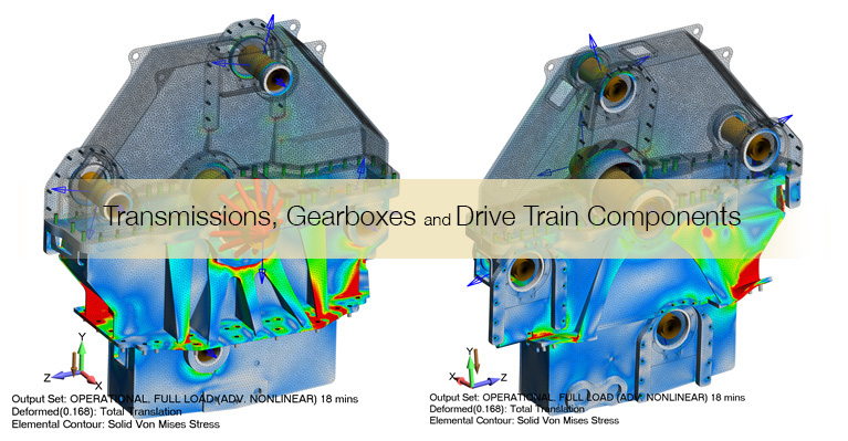 Transmissions, Gearboxes and Drive Train Components
