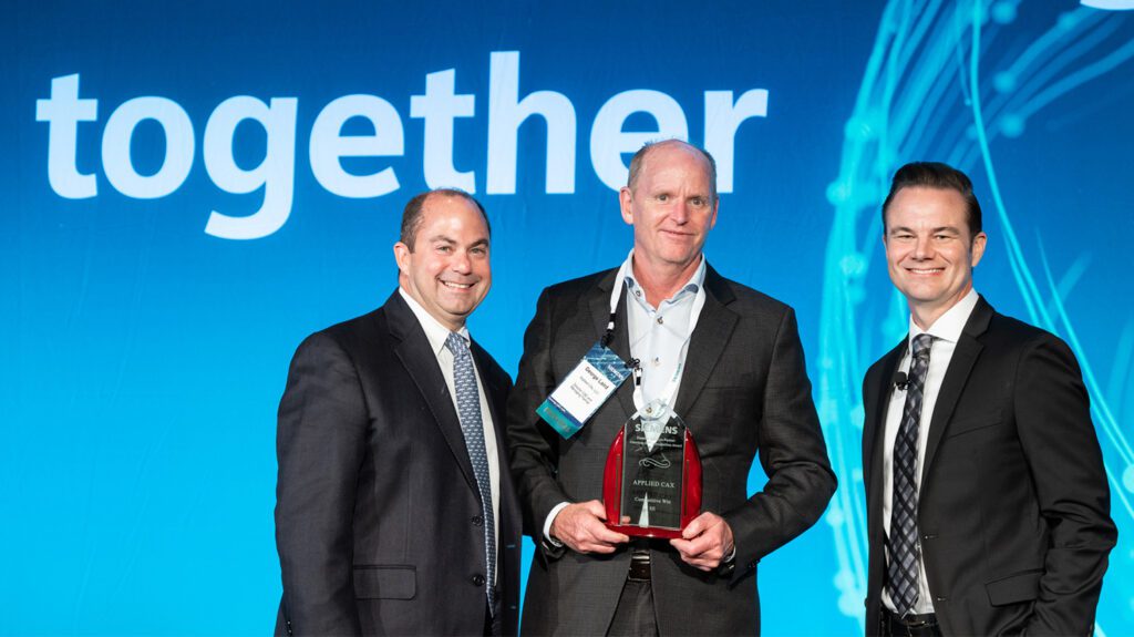 Applied CAx recognized among top Siemens Americas Solution Partners for 2021