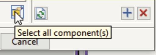 select all components