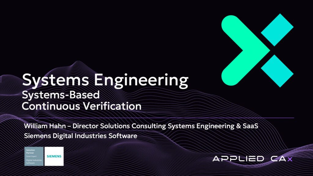 Systems Engineering: Systems-Based Continuous Verification